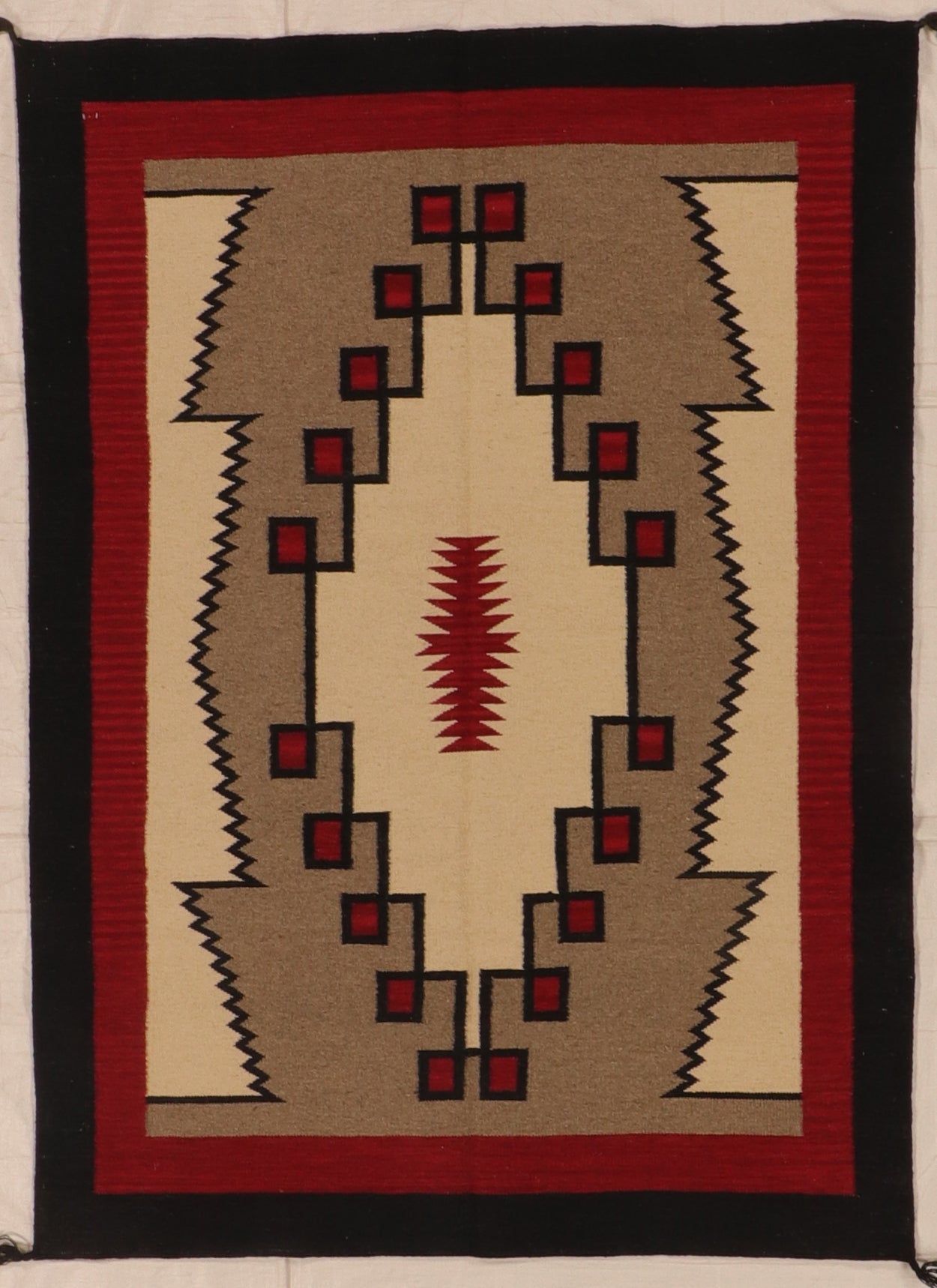 W 5 L 6.11 Kilim 100% Wool Hand-Woven All-Over Design - 66324