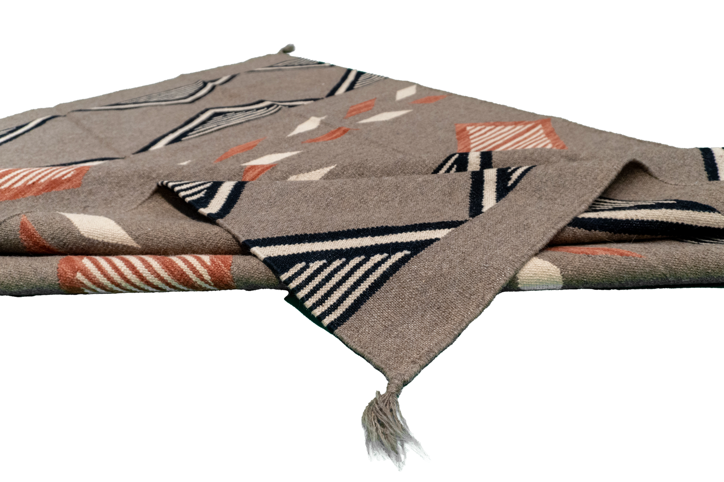 W 5.2 L 6.11 Kilim 100% Wool Hand-Woven All-Over Design - 66328