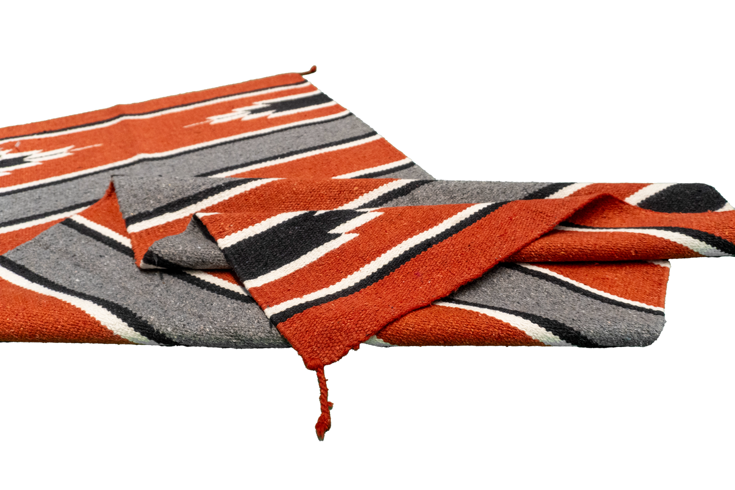 W 2.5 L 5 Navajo 100% Wool Hand-Woven Geometric Design - 66339