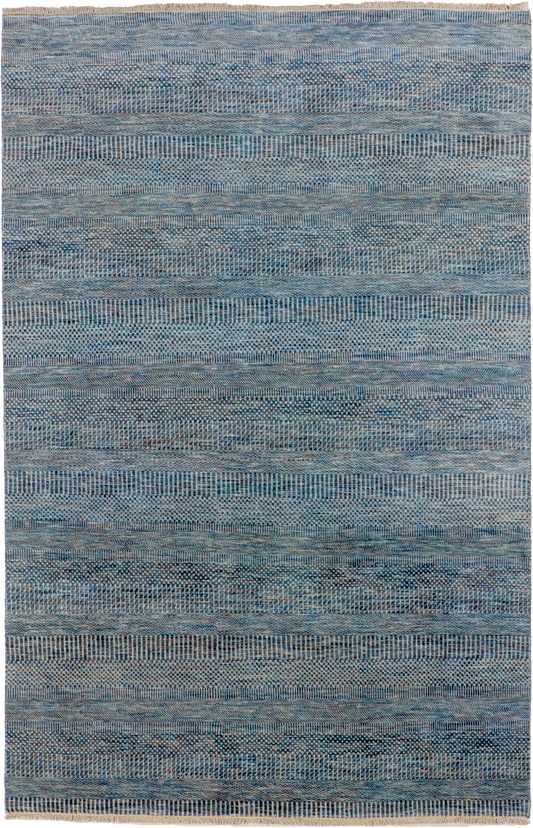 W 6 L 9 Modern 100% Wool Handmade All Over Design - 66364