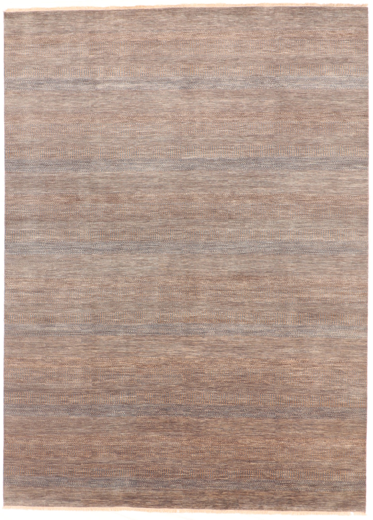 W 9 L 12.3 Modern 100% Wool Handmade All Over Design - 66368