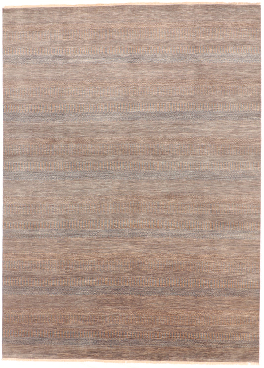 W 9 L 12.3 Modern 100% Wool Handmade All Over Design - 66368