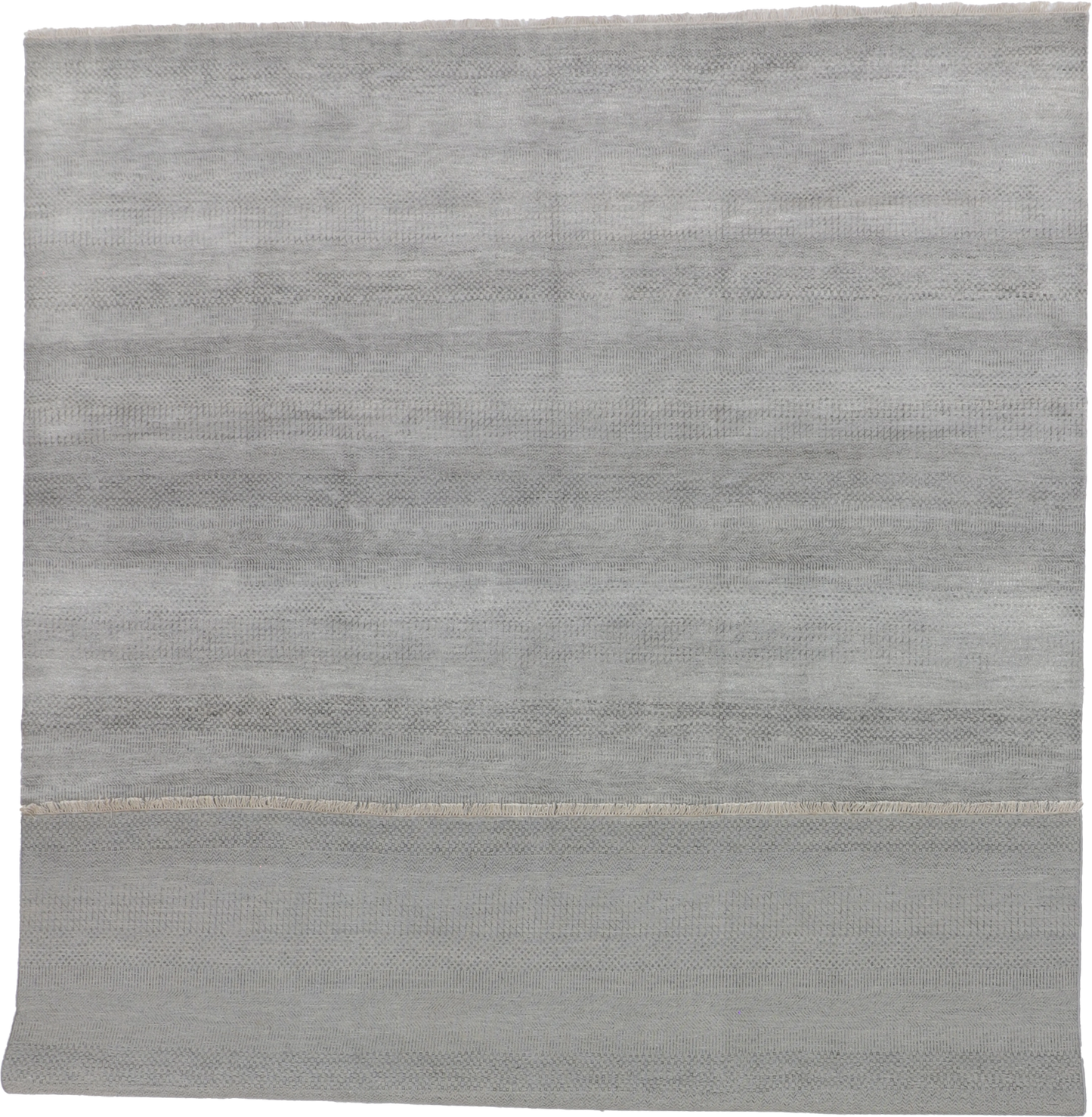 W 9.2 L 11.11 Modern 100% Wool Handmade All Over Design - 66369