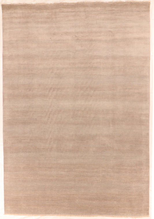 10x14 - Modern Fine All Over Rectangle - Hand Knotted Rug