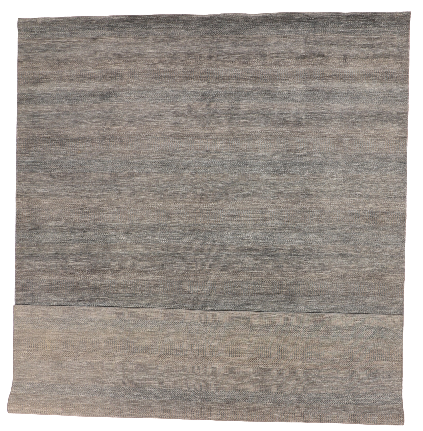W 10 L 13.1 Modern 100% Wool Hand-Woven - 66371