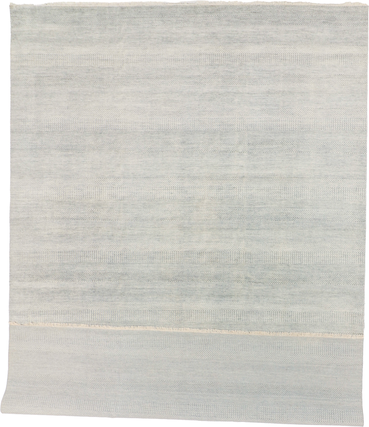 W 10 L 14.1 Modern 100% Wool Hand-Woven All-Over Design - 66372