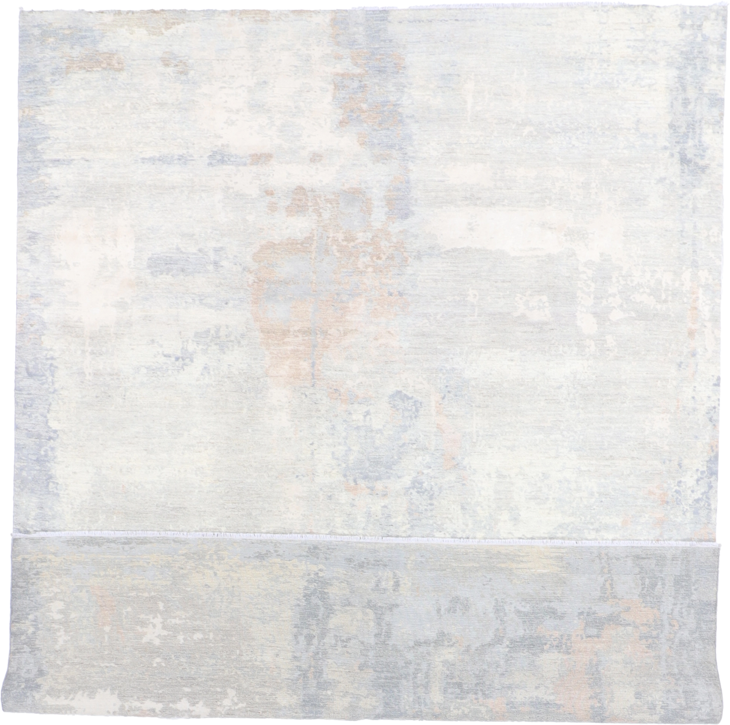 W 8 L 10.2 Modern 100% Wool Hand-Knotted Pile Rug - 66380
