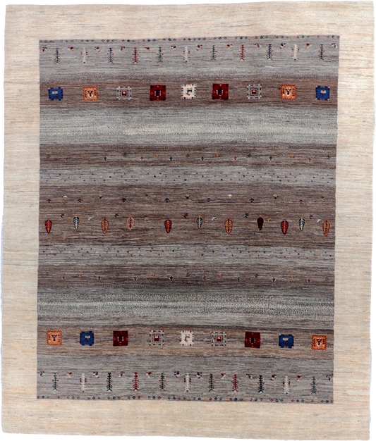 Atash Mountain Modern Handwoven Rug – 8' × 10' ✨ — 66396
