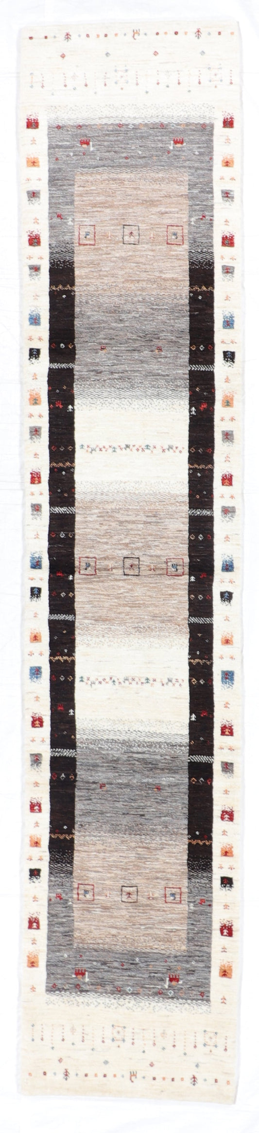 2.7 x 12.11  Runner - Atash Fine All Over Rectangle - Hand Knotted Rug — 66402