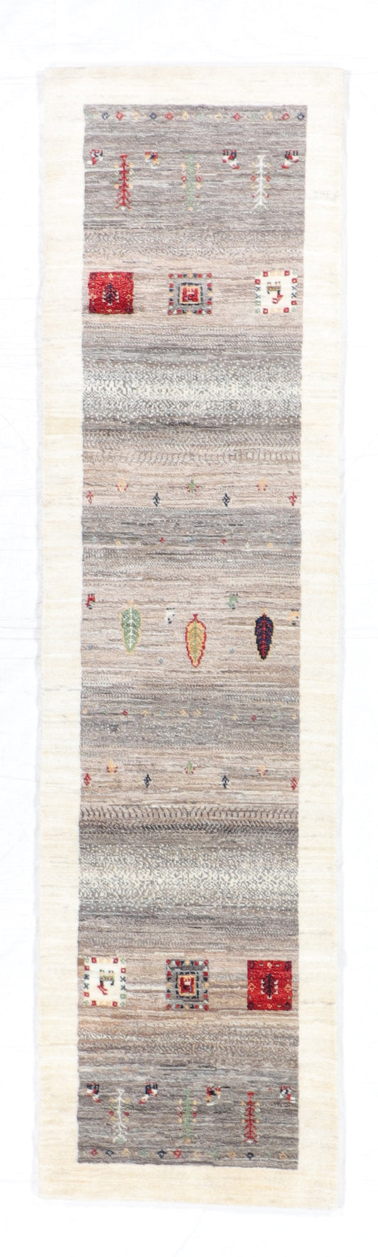 W 2.8 L 10.1 Tree Of Life 100% Wool Handmade All Over Design - 66404