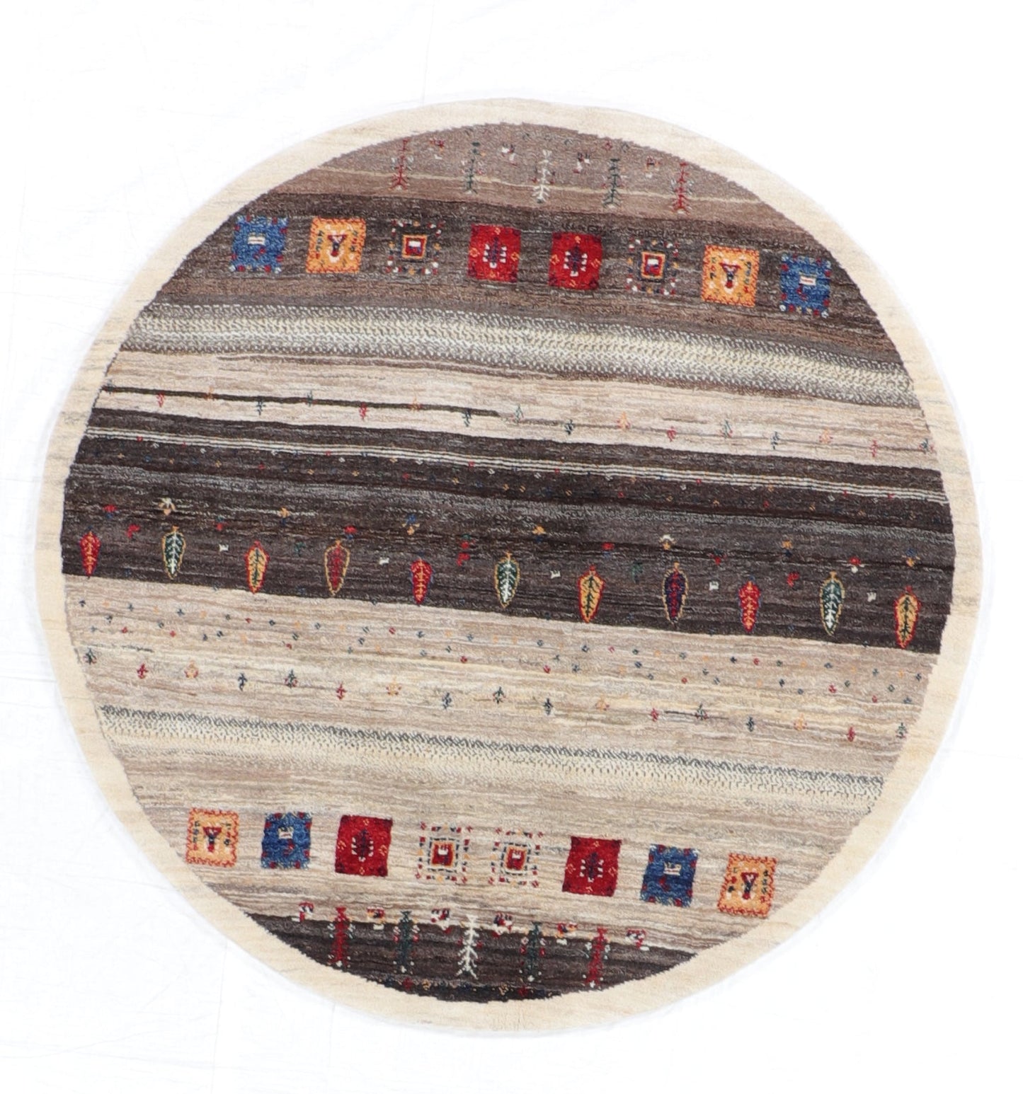 6 x 6  - Atash Fine/Wool All Over Rectangle - Hand Knotted Rug — 66417