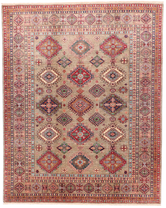 W 8.2 L 10.2 Lori Traditional 100% Wool Hand-Knotted Rug - 66448