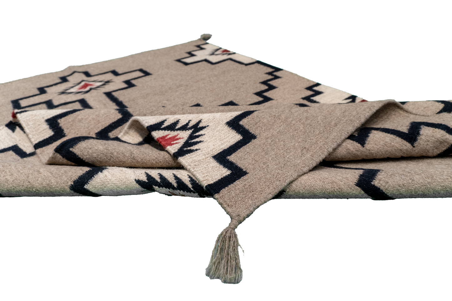4x6 - Kilim Navajo Fine Kilim Rectangle - Hand Knotted Rug — 66480