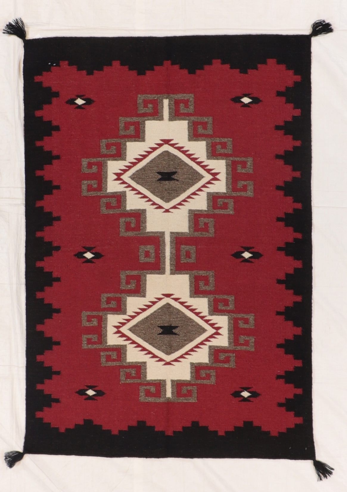 4x6 - Kilim Navajo Rectangle - Hand Knotted Rug — 66489