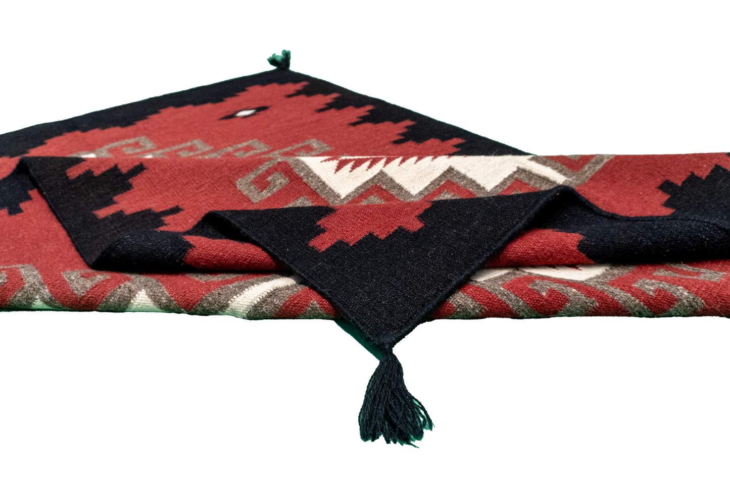 4x6 - Kilim Navajo Rectangle - Hand Knotted Rug — 66489