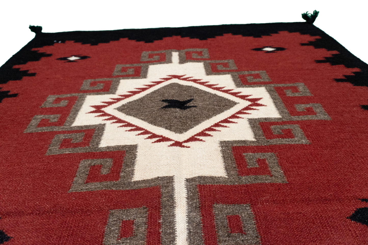 4x6 - Kilim Navajo Rectangle - Hand Knotted Rug — 66489
