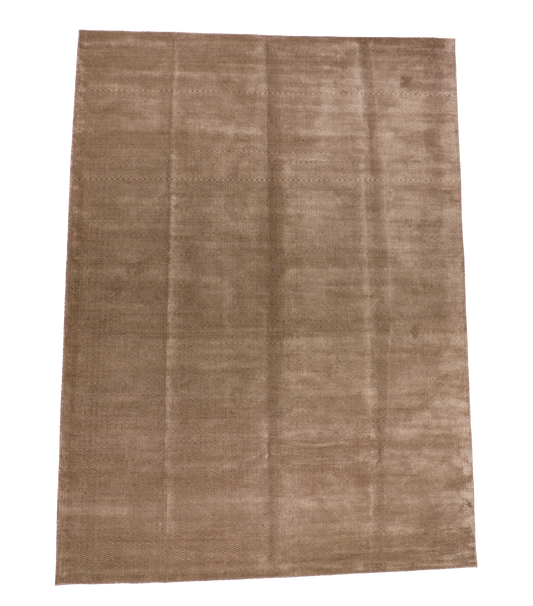 W 9 L 12 Modern Wool and Silk Blend Handmade - 66561