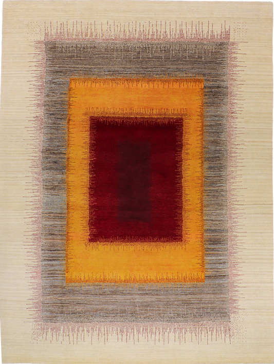 9′ × 12′ Mountain Modern — Atash Collection •  (100% Wool) • SKU 66579