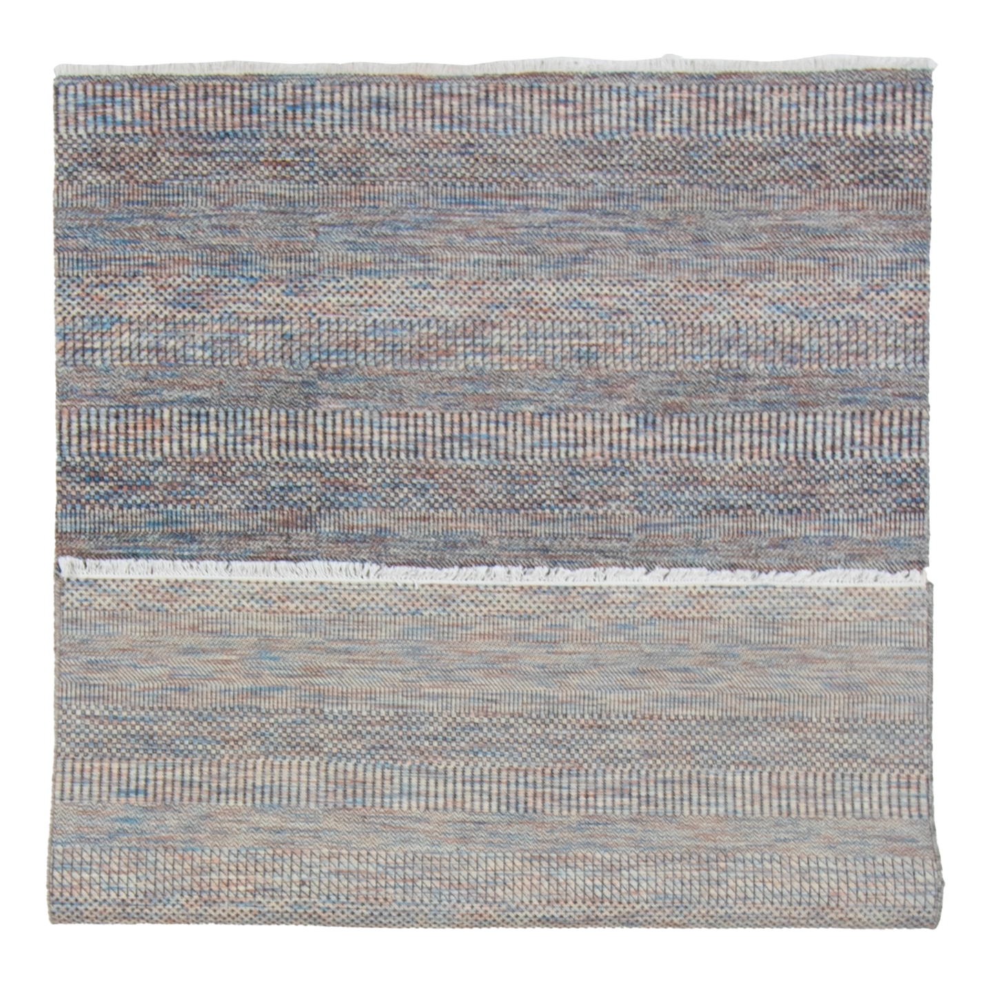 W 5 L 7 Modern 100% Wool Hand-Woven All-Over Design - 66585
