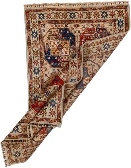 W 3.3 L 5.3 Turkaman 100% Wool Hand-Woven All-Over Design - 66624