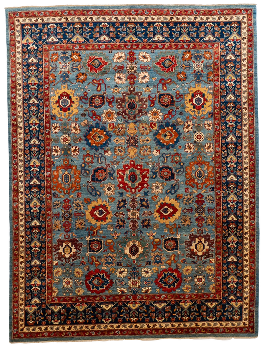 W 8.11 L 11.10 Ziegler 100% Wool Handmade All Over Design - 66657