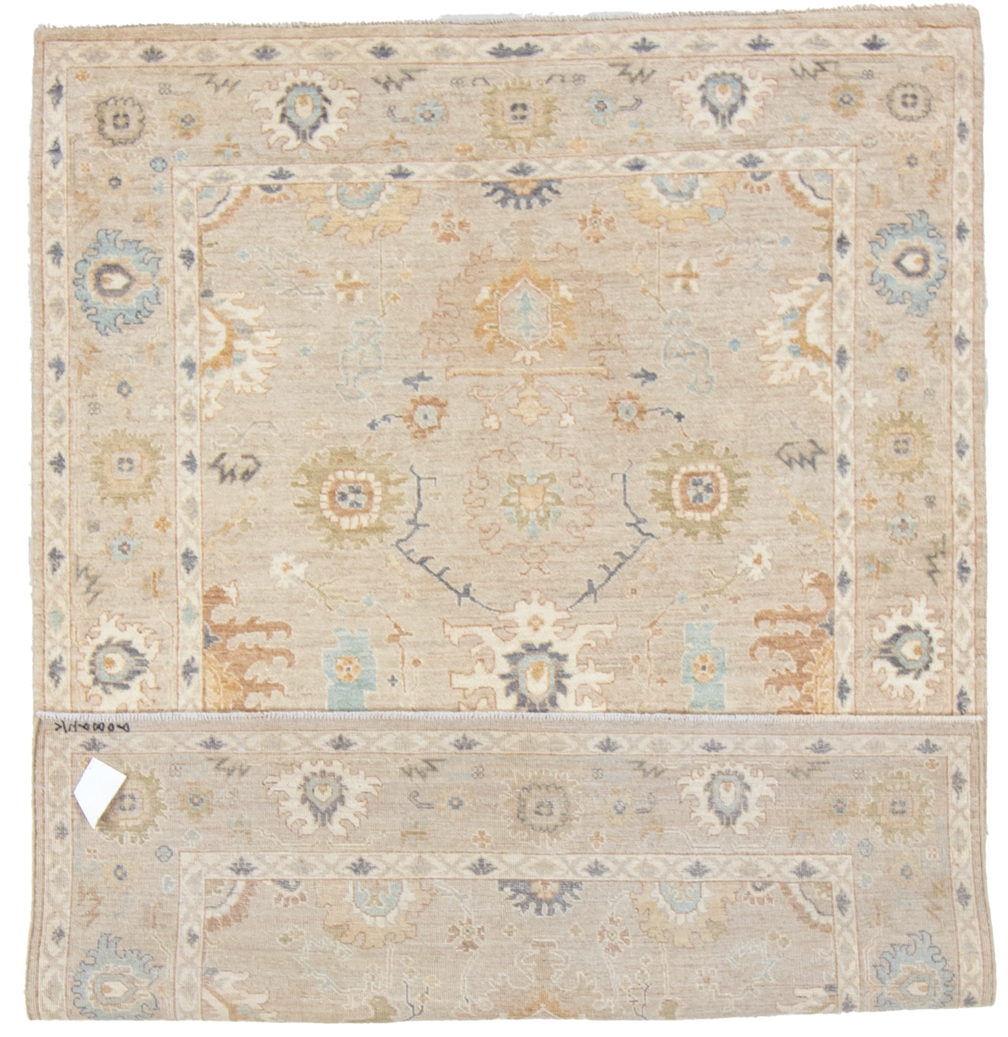 W 5 L 6.11 Ziegler 100% Wool Hand-Woven All-Over Design - 66833