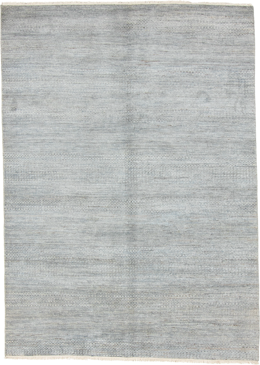 W 6.1 L 8.5 Modern 100% Wool Hand-Woven All-Over Design - 66907