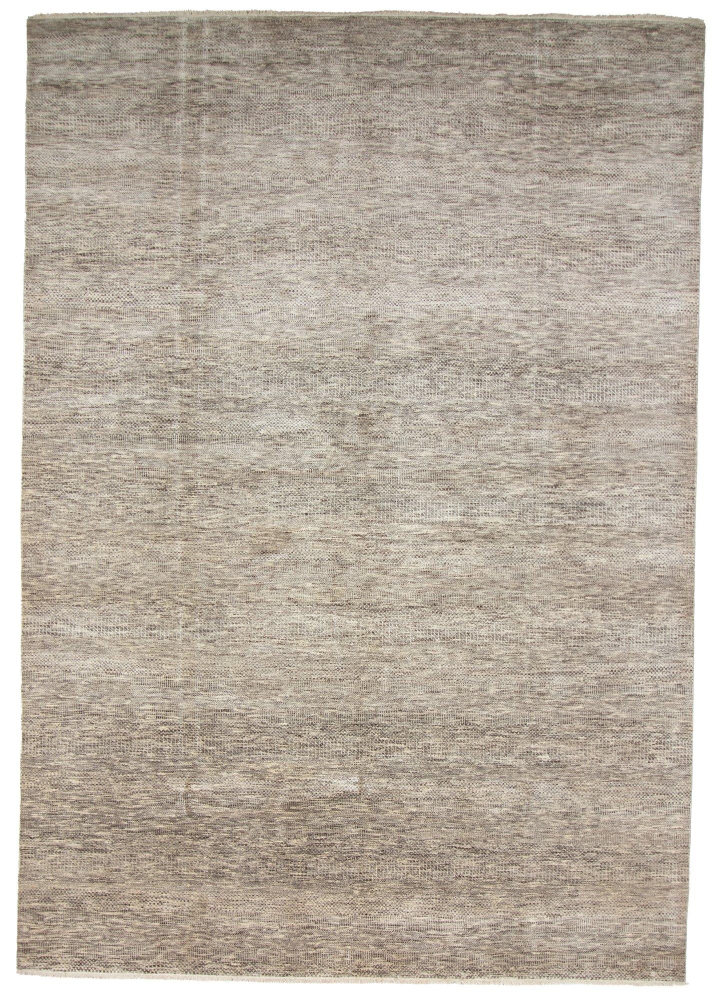 W 10 L 14.3 Modern Wool And Silk Blend Hand-Woven All-Over Design - 66923