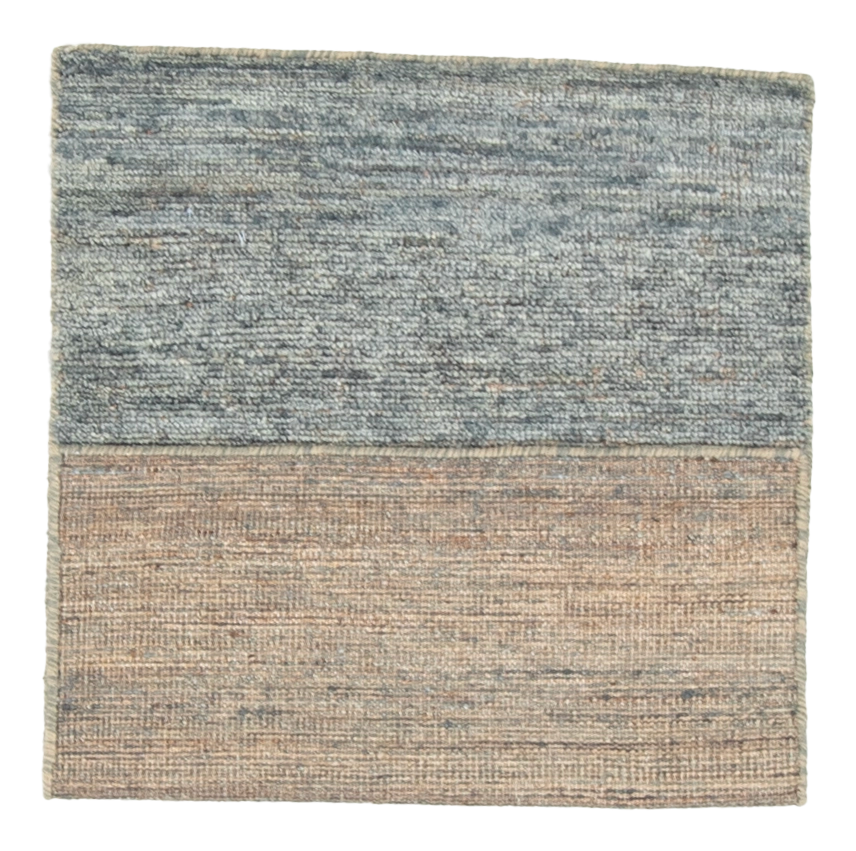 W 2 L 3 Modern Wool And Silk Blend Hand-Woven All-Over Design - 66948