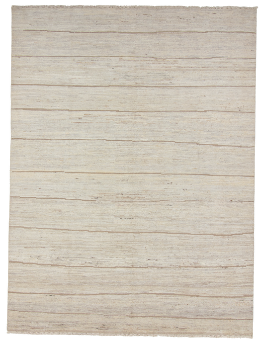 W 9 L 12 Modern 100% Wool Hand-Woven All-Over Design - 66953