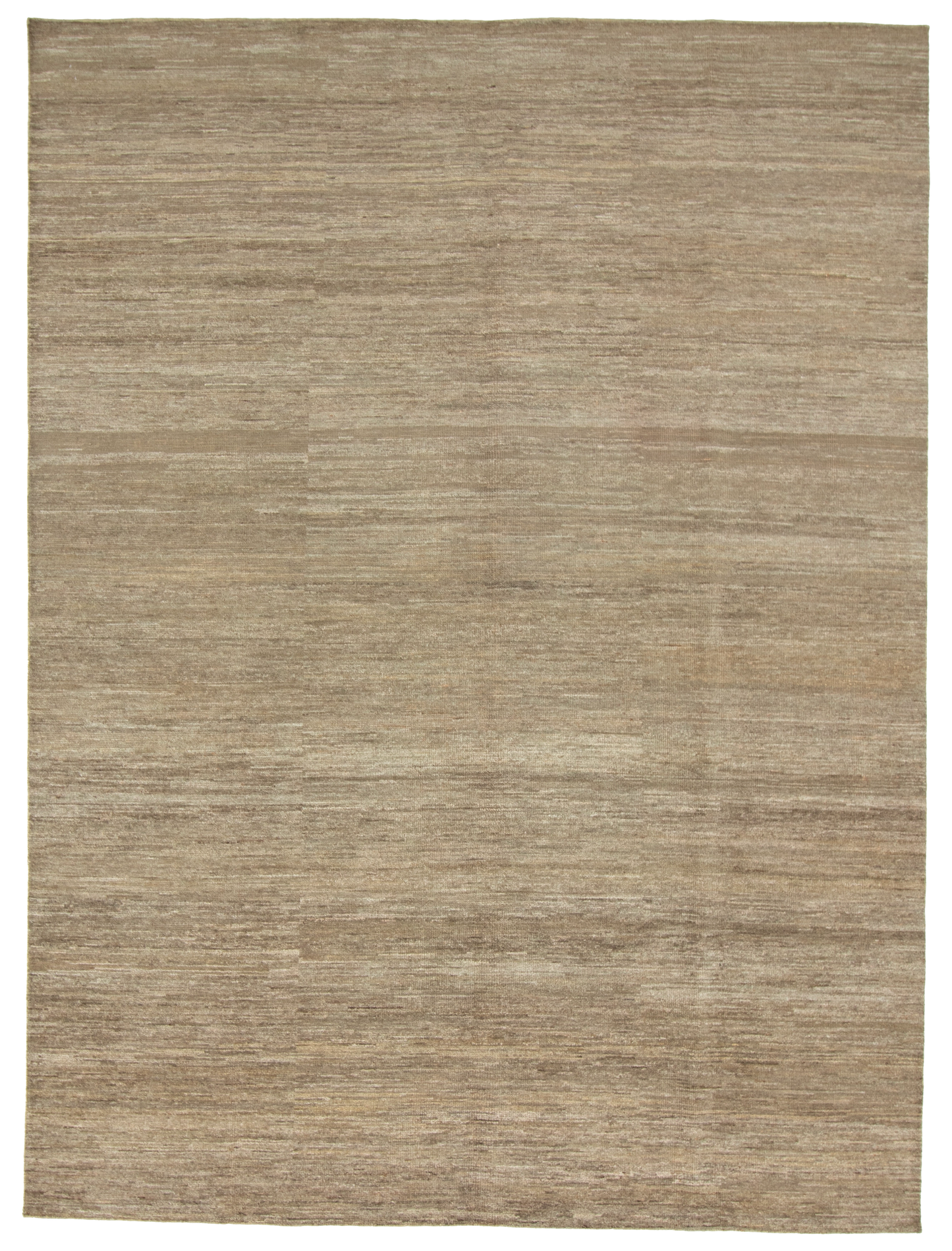 W 9.1 L 12.2 Modern 100% Wool Hand-Woven All-Over Design - 66954
