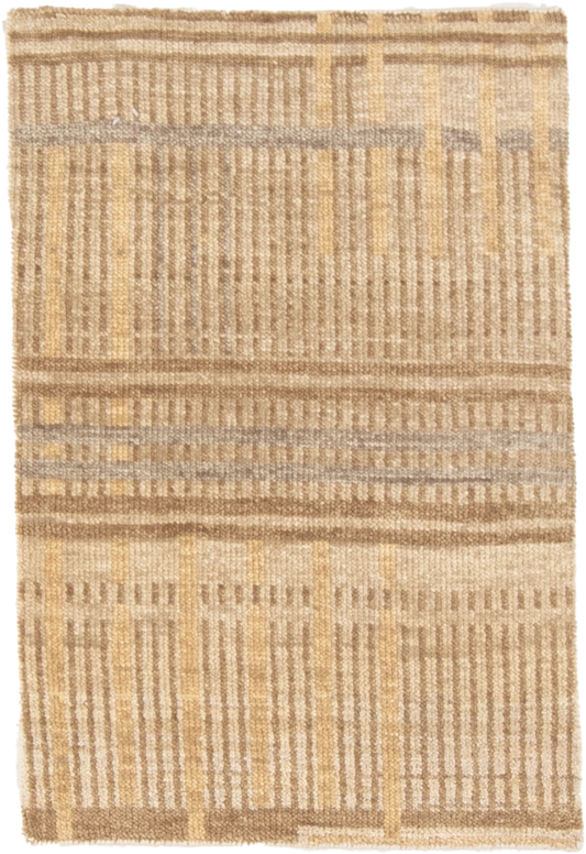 W 2 L 3 Modern 100% Wool Hand-Woven All-Over Design - 66977