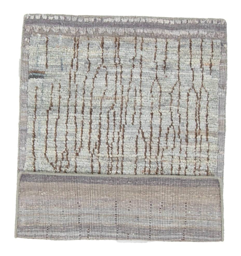 W 2 L 3 Modern 100% Wool Hand-Woven All-Over Design - 66983