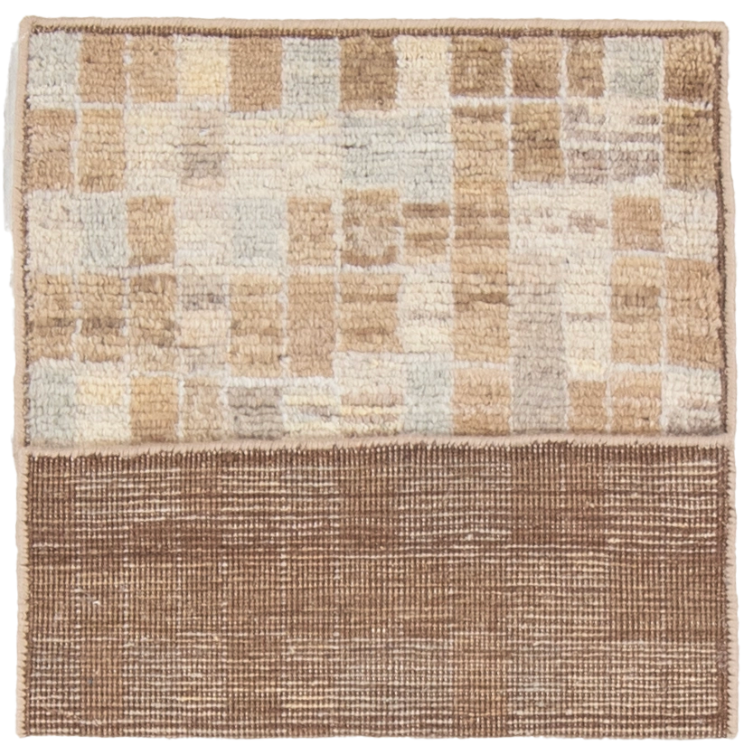 W 2 L 3 Modern 100% Wool Hand-Woven All-Over Design - 66985