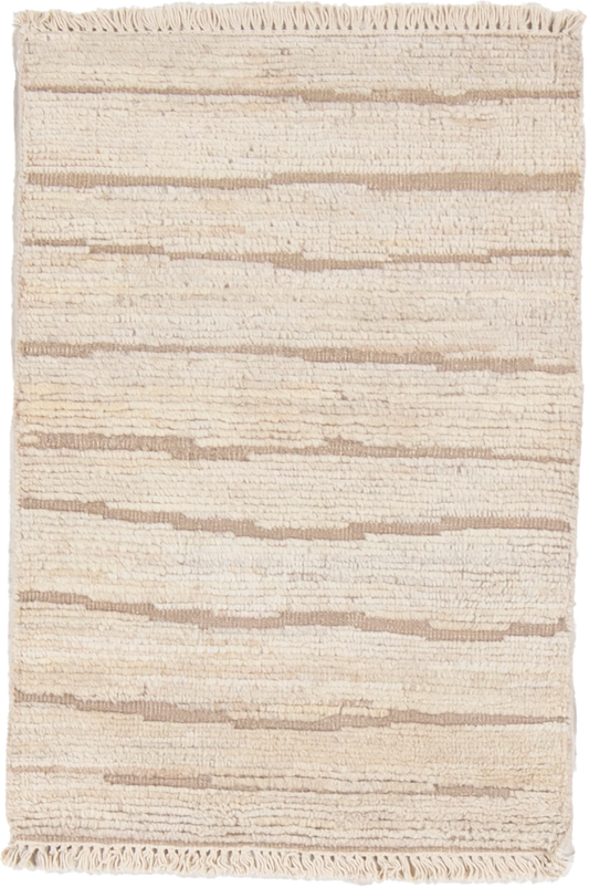 W 2 L 3 Modern 100% Wool Hand-Woven All-Over Design - 66993