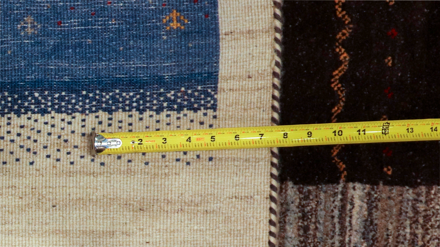 W 8.10 L 11.11 Gabbeh 100% Wool Hand-Woven All-Over - 67021
