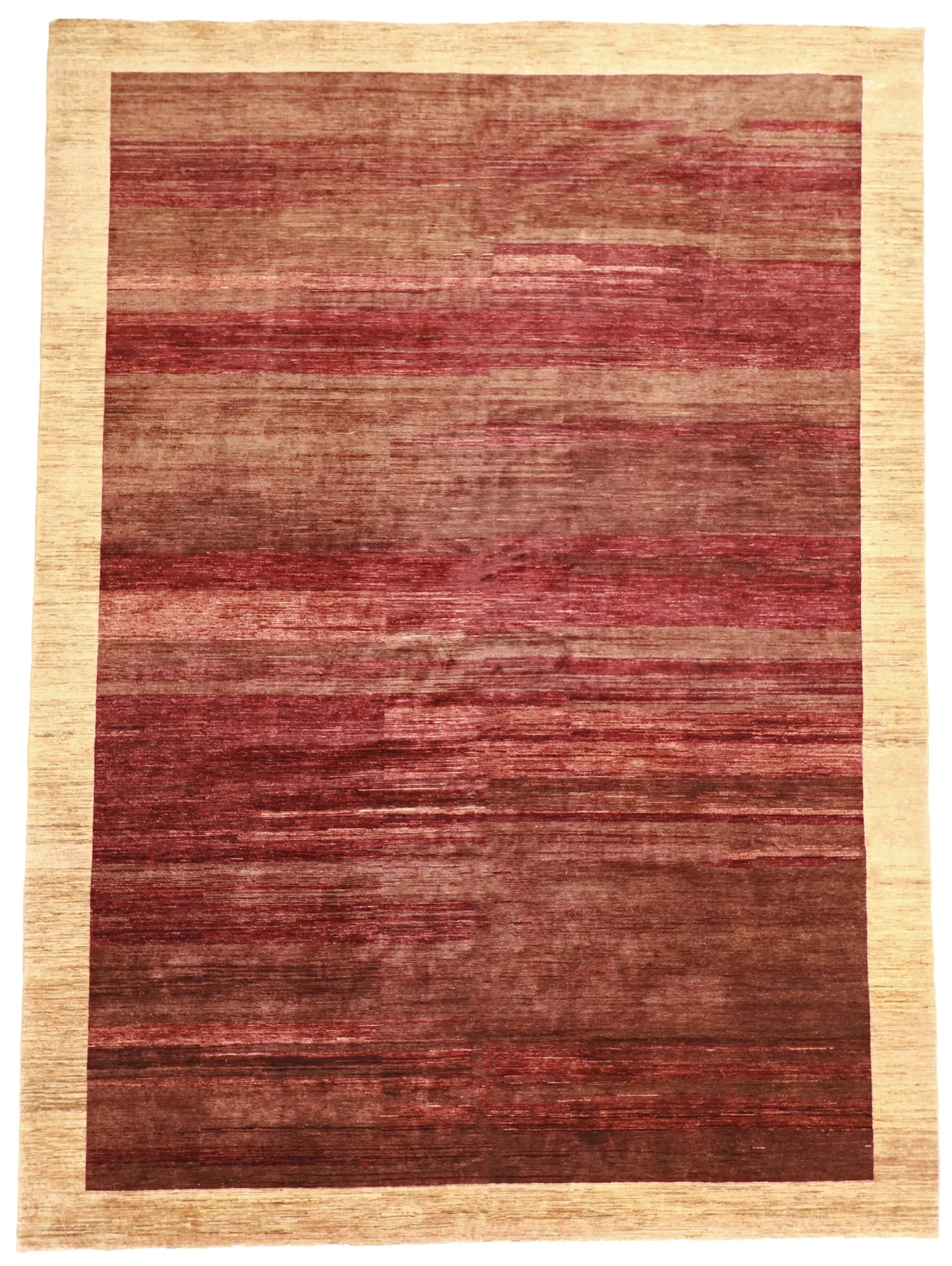 10 x 13.7 - Modern Fine All Over Rectangle - Finest Hand-Knotted Quality Wool — CA