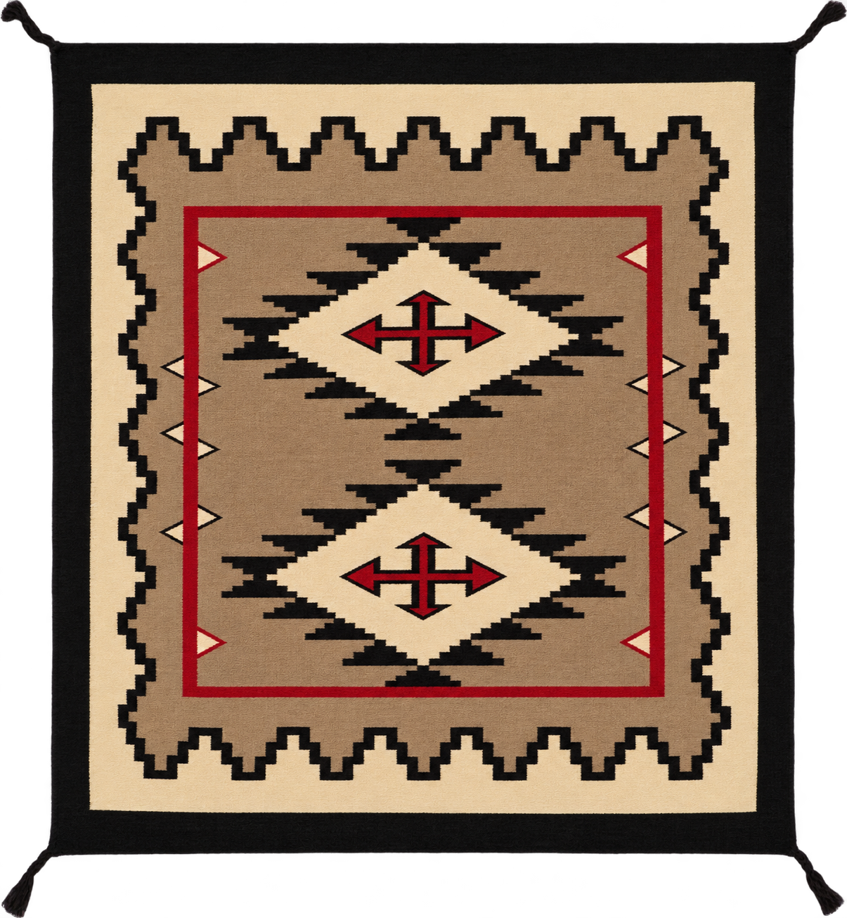 W 5.2 L 6.11 Kilim 100% Wool Hand-Woven - 66327