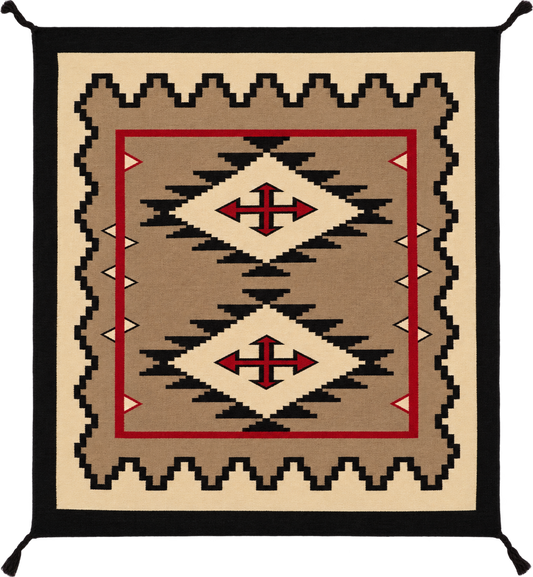 W 5.2 L 6.11 Kilim 100% Wool Hand-Woven - 66327
