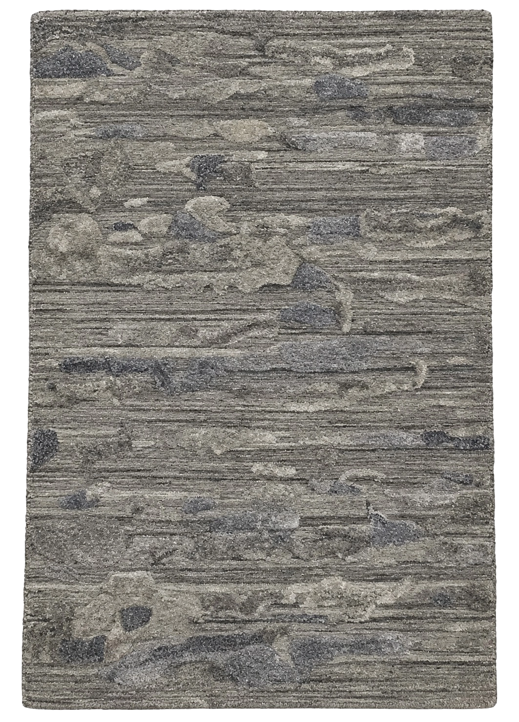 W 2 L 3 Modern 100% Wool Hand-Woven - 64544