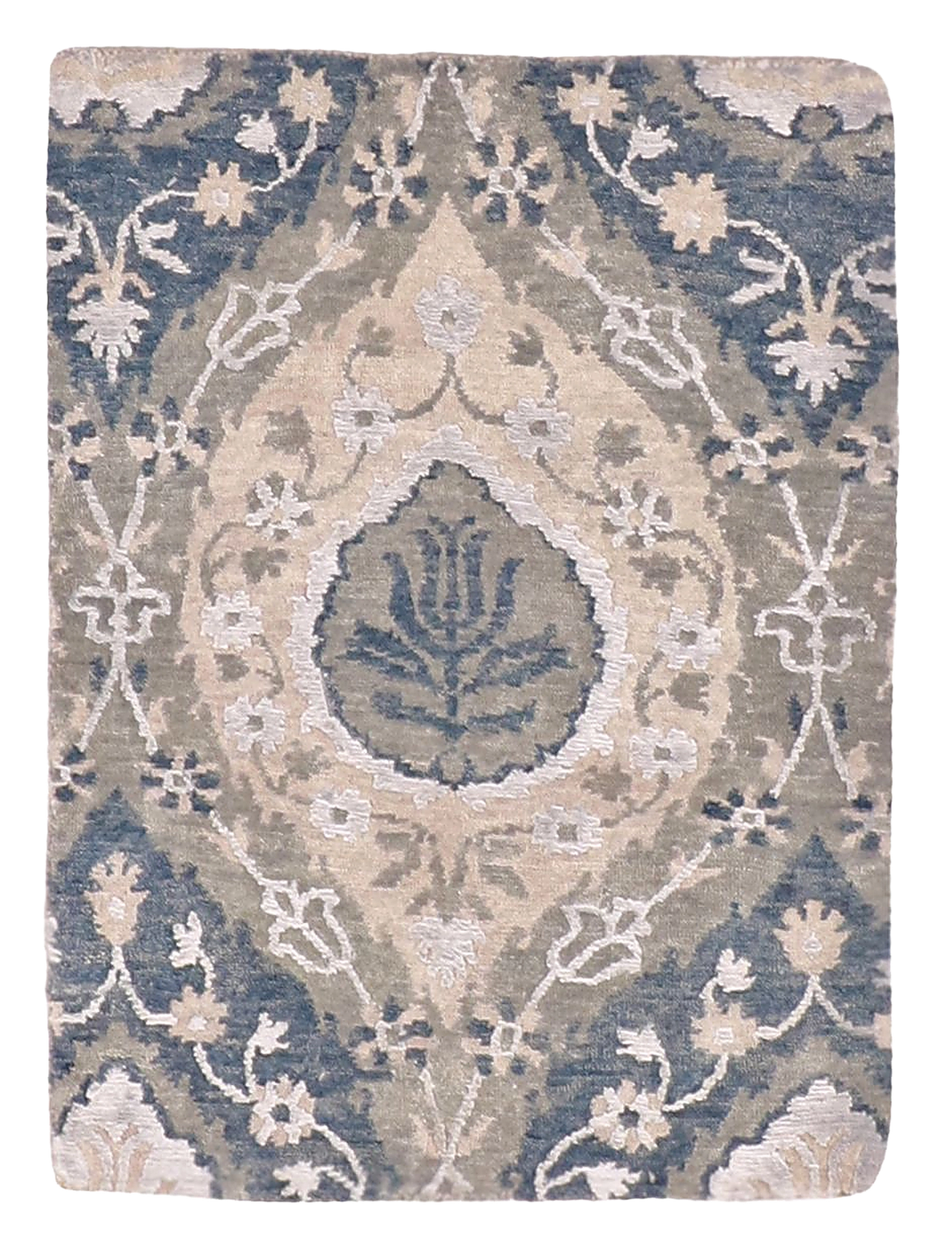 W 2 L 3 Modern 100% Wool Hand-Woven - 60010