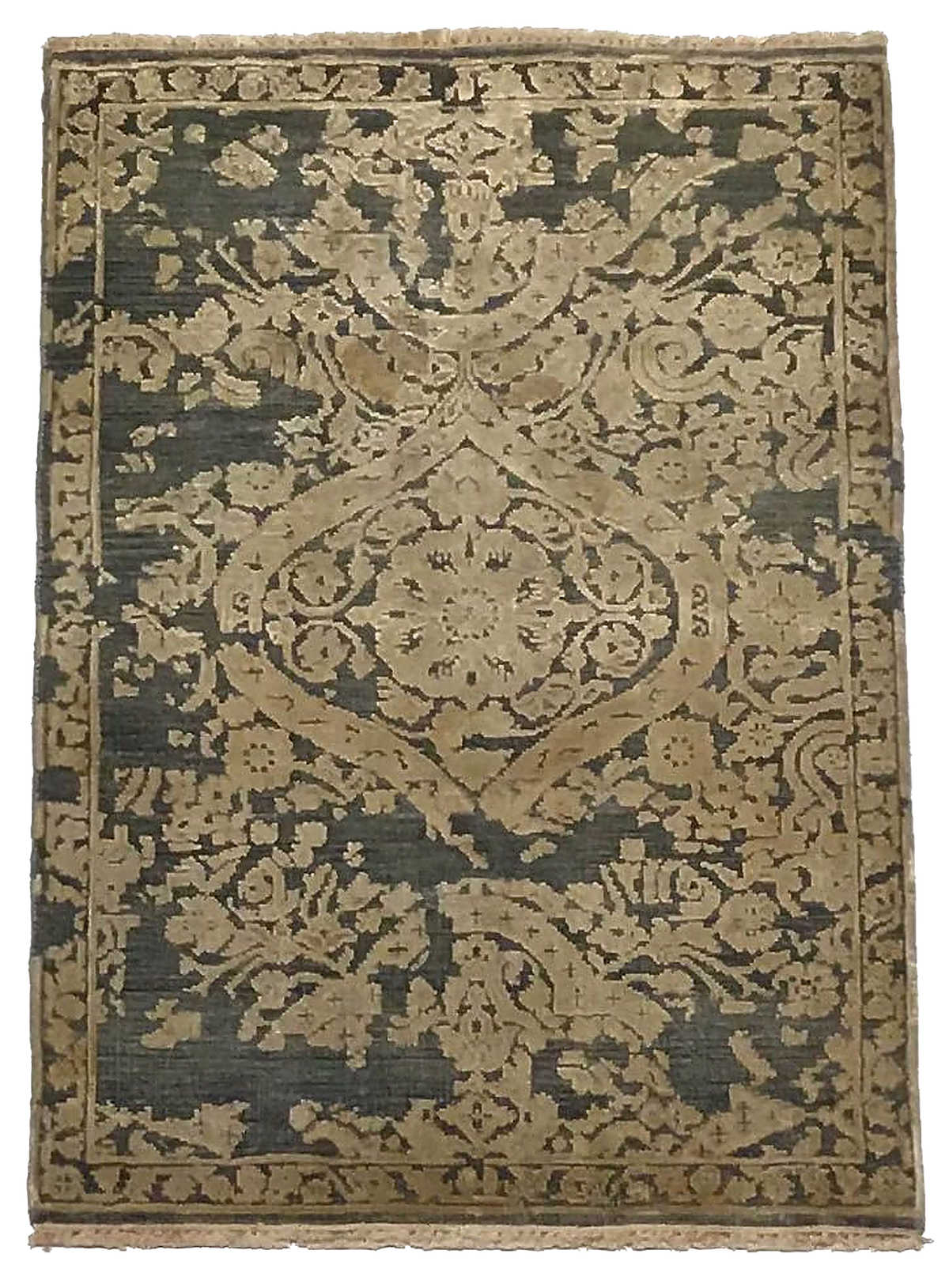 W 2 L 3 Modern 100% Wool Hand-Woven - 64502