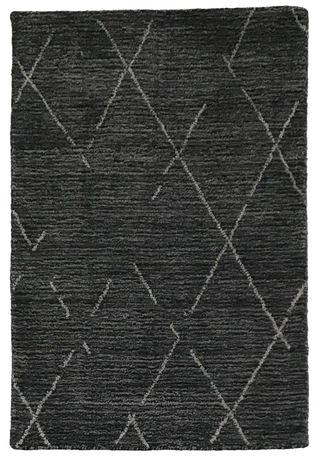 W 2 L 3 Modern 100% Wool Hand-Woven - 64557