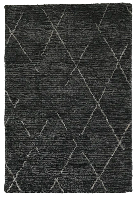 W 2 L 3 Modern 100% Wool Hand-Woven - 64557