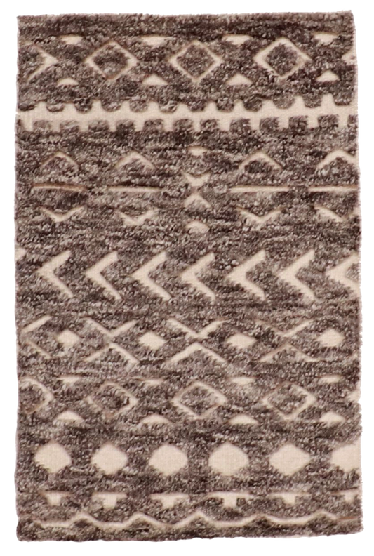 W 2 L 3 Moroccan 100% Wool Hand-Woven - 62819